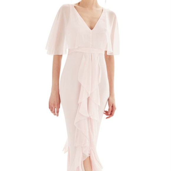 Topshop Dresses & Skirts - NWT TOPSHOP Cascade Wedding Prom Chiffon Gown